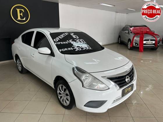 NISSAN VERSA 1.6 16V FLEX SV 4P MANUAL NISSAN VERSA 1.6 16V FLEX SV 4P MANUAL